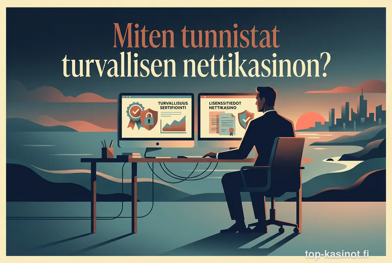 Miten tunnistat turvallisen nettikasinon?